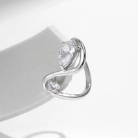 Sterling Silver Line Design Ring