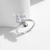 Sterling Silver Oval Ring