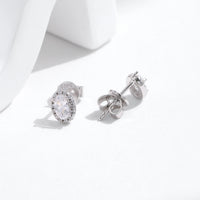 Sterling Silver Exquisite Stud Earrings