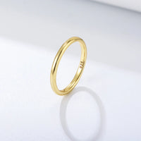 High Polish Solid Sterling Silver Ring