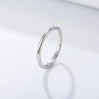 High Polish Solid Sterling Silver Ring