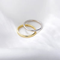 High Polish Solid Sterling Silver Ring