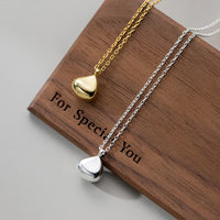 Sterling Silver Lucky Drop Beads Necklace