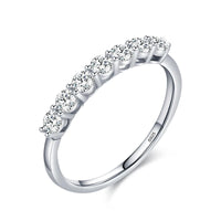 Sterling Silver 5A Classic Ring