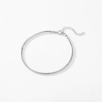 Sterling Silver Basic Chain Bracelet