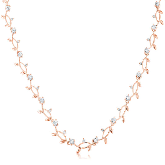 Rose Gold Vineyard Necklace