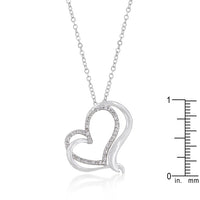 Woven Hearts Pendant Necklace