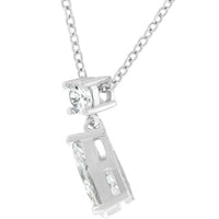 Pear Chandelier Cubic Zirconia Pendant