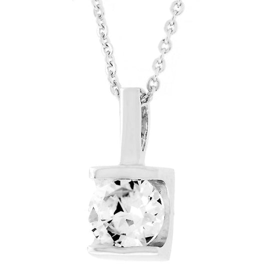 8mm Zircon Pendant