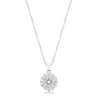 Bella Bridal Pendant in Clear