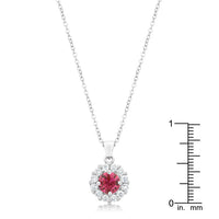Bella Pink Bridal Pendant