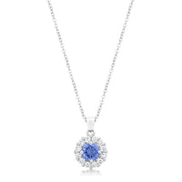 Bella Light Purple Bridal Pendant