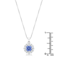 Bella Light Purple Bridal Pendant