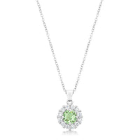 Bella Peridot Bridal Pendant