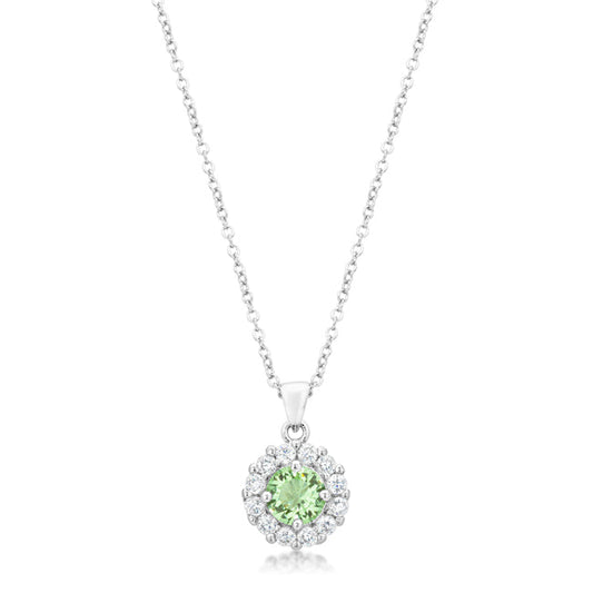 Bella Peridot Bridal Pendant