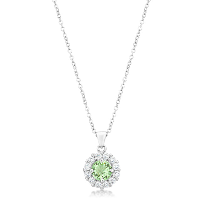 Bella Peridot Bridal Pendant
