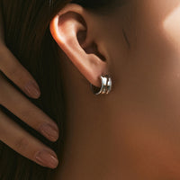 Sterling Silver Hoop Earrings