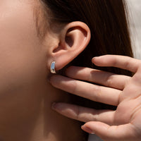 Minimalist Sterling Silver Hoop Earrings
