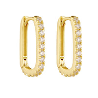 Sterling Silver Clip Hoop Earrings