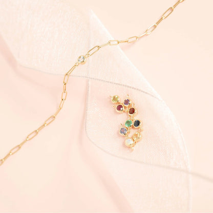 14K Solid Gold Fine Paperclip Chain