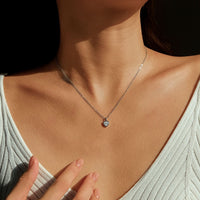 Sterling Silver Eternal Heart Pendant Necklace