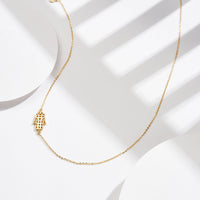 Sterling Silver Four Leaf Clover Necklace