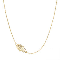 Sterling Silver Four Leaf Clover Necklace