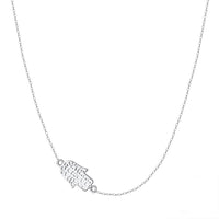 Sterling Silver Four Leaf Clover Necklace