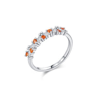 Sterling Silver Midnight Starlight Ring