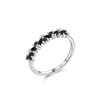 Sterling Silver Midnight Starlight Ring