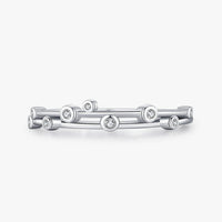 Sterling Silver Cubic Zirconia Dew Ring