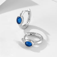 Sterling Silver Statement Hoop Earrings