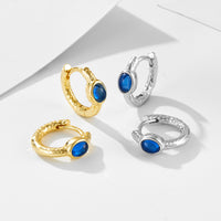 Sterling Silver Statement Hoop Earrings