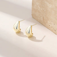 Sterling Silver Geometric Stud Earrings