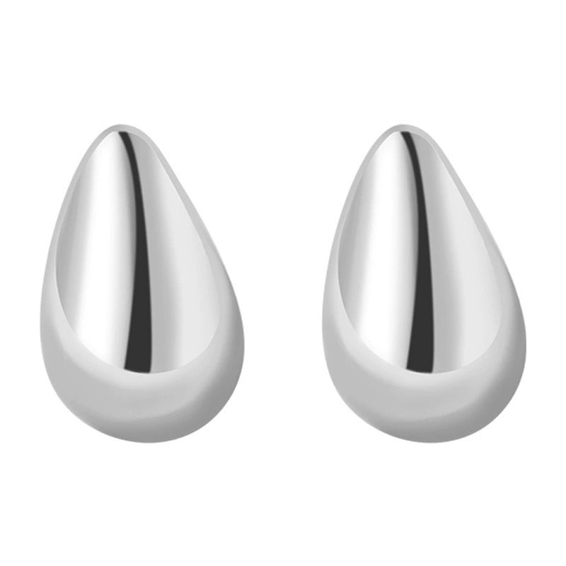 Sterling Silver Geometric Stud Earrings