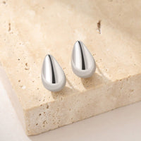 Sterling Silver Geometric Stud Earrings