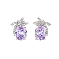 Sterling Silver Bow Stud Earrings