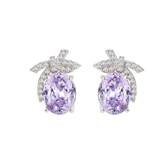 Sterling Silver Bow Stud Earrings