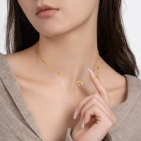 Gold Plated Sterling Silver Animal Necklace
