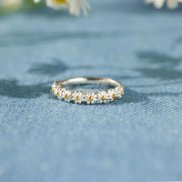 Sterling Silver Daisy Flower Ring
