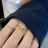 Sterling Silver Adjustable Geometry Oval Ring