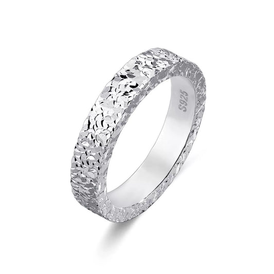 Sterling Silver Geometry Fragments Ring