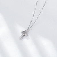 Gold Plated Sterling Silver Mini Key Necklace
