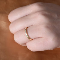 Sterling Silver Simple Square Band Ring