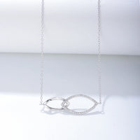 Gold Plated Sterling Silver Leaf Necklace