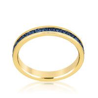Montana Blue Gold Stackable Ring