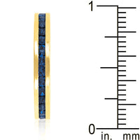 Montana Blue Stackable Gold Ring