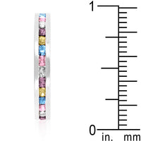 Mixed Crystal Stackable Ring