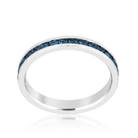 Montana Blue Crystal Stackable Ring
