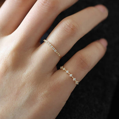Sterling Silver Minimalist Stacking Ring